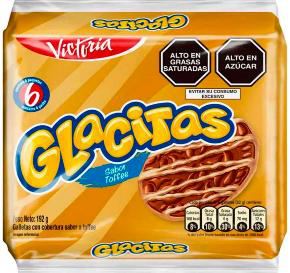 Galleta Glasitas Sabor Toffee