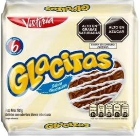 Galleta Glasitas Sabor Choconieve
