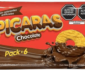 Galletas Picaras Chocolate 6 Pack
